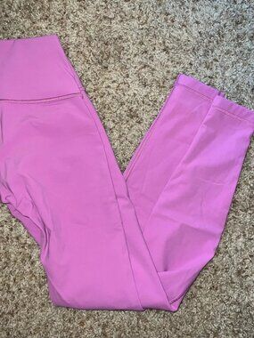 Lululemon Magenta Glow Pink Luxtreme Wunder Under High Rise Pants 4